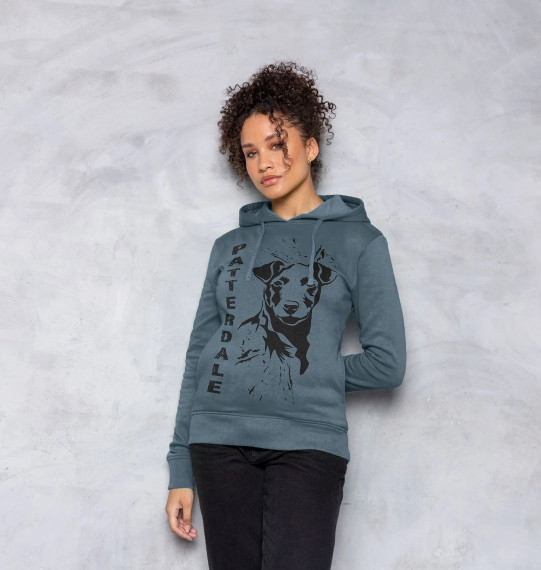 Stone Blue Sustainable Womens Hoodie